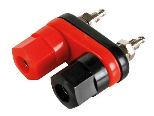 Poste de Ligação Dupla Vermelho/Preto