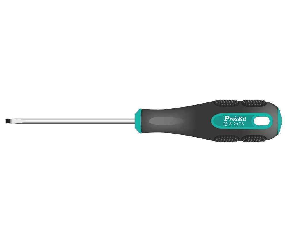 Chave de Fenda de Ponta Plana de 3,0 Mm com Ponta