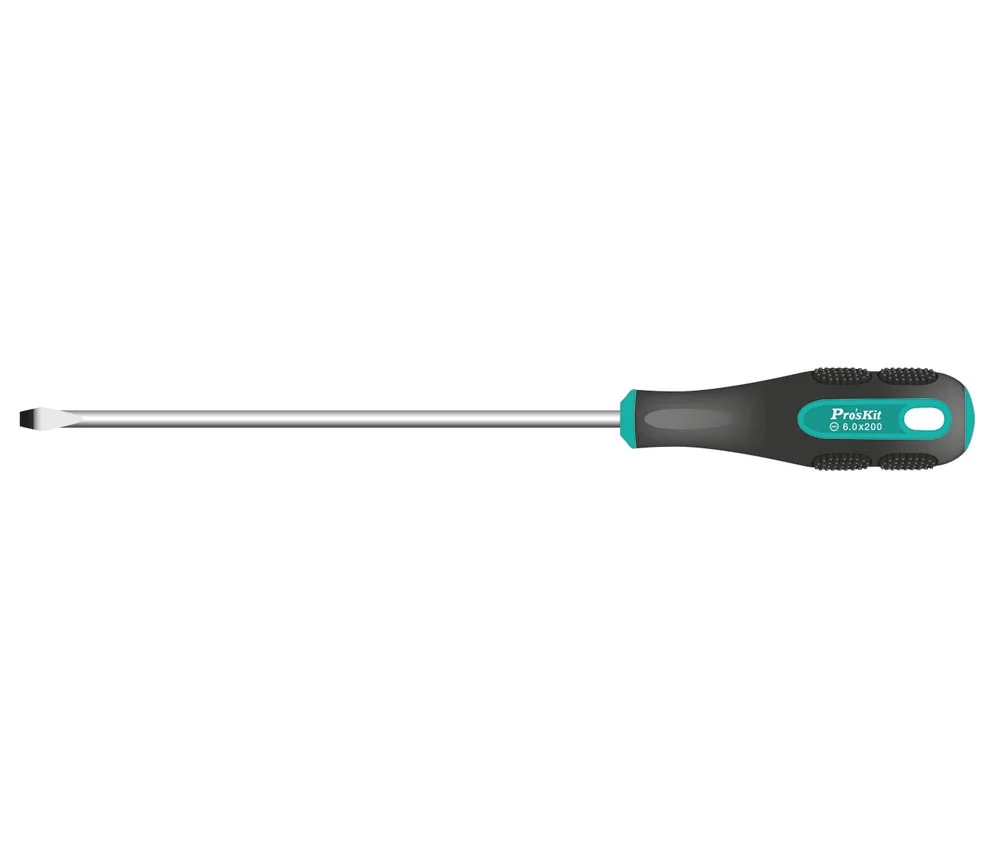 Chave de Fenda Plana de 6,0 Mm e Ponta Magnética