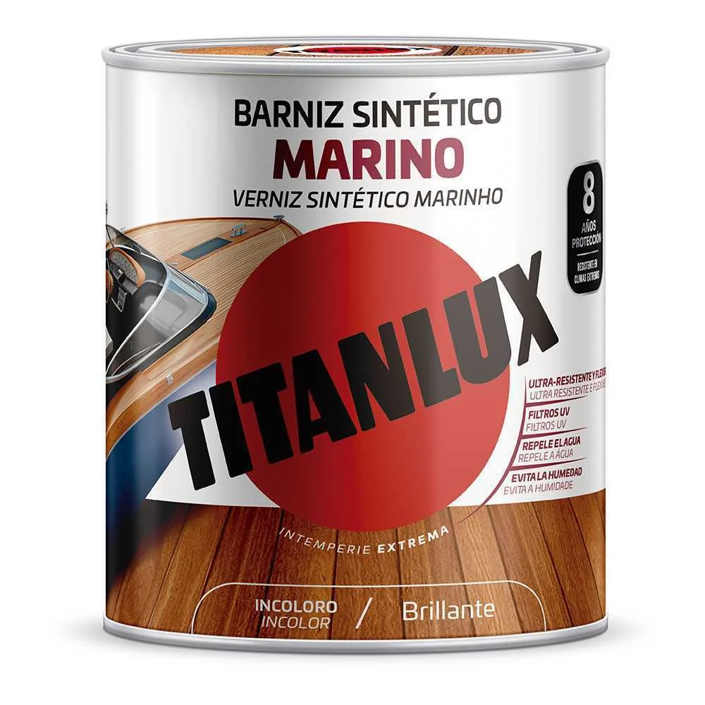 Verniz Sintético Marinho Brilhante Incolor 0,750l.