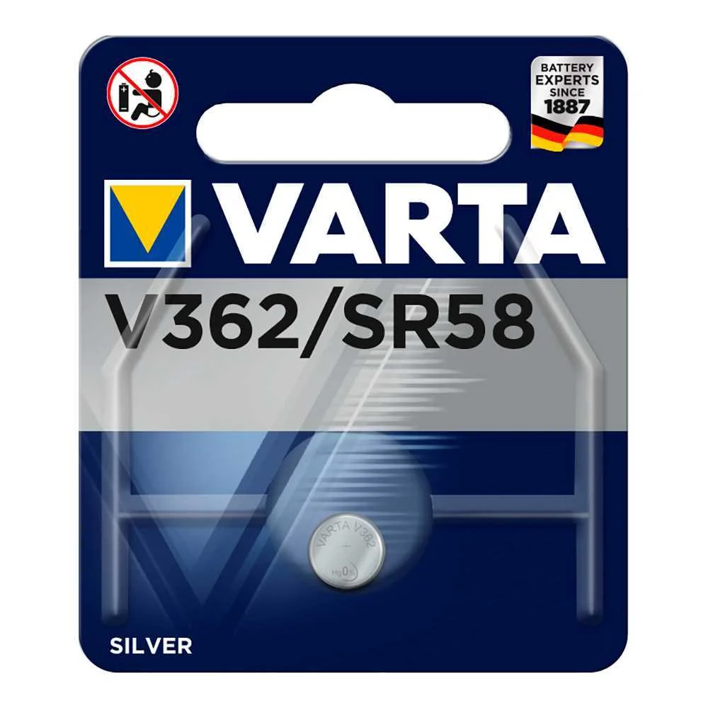 Pilha Varta V362 1.55v Blister 1 Un