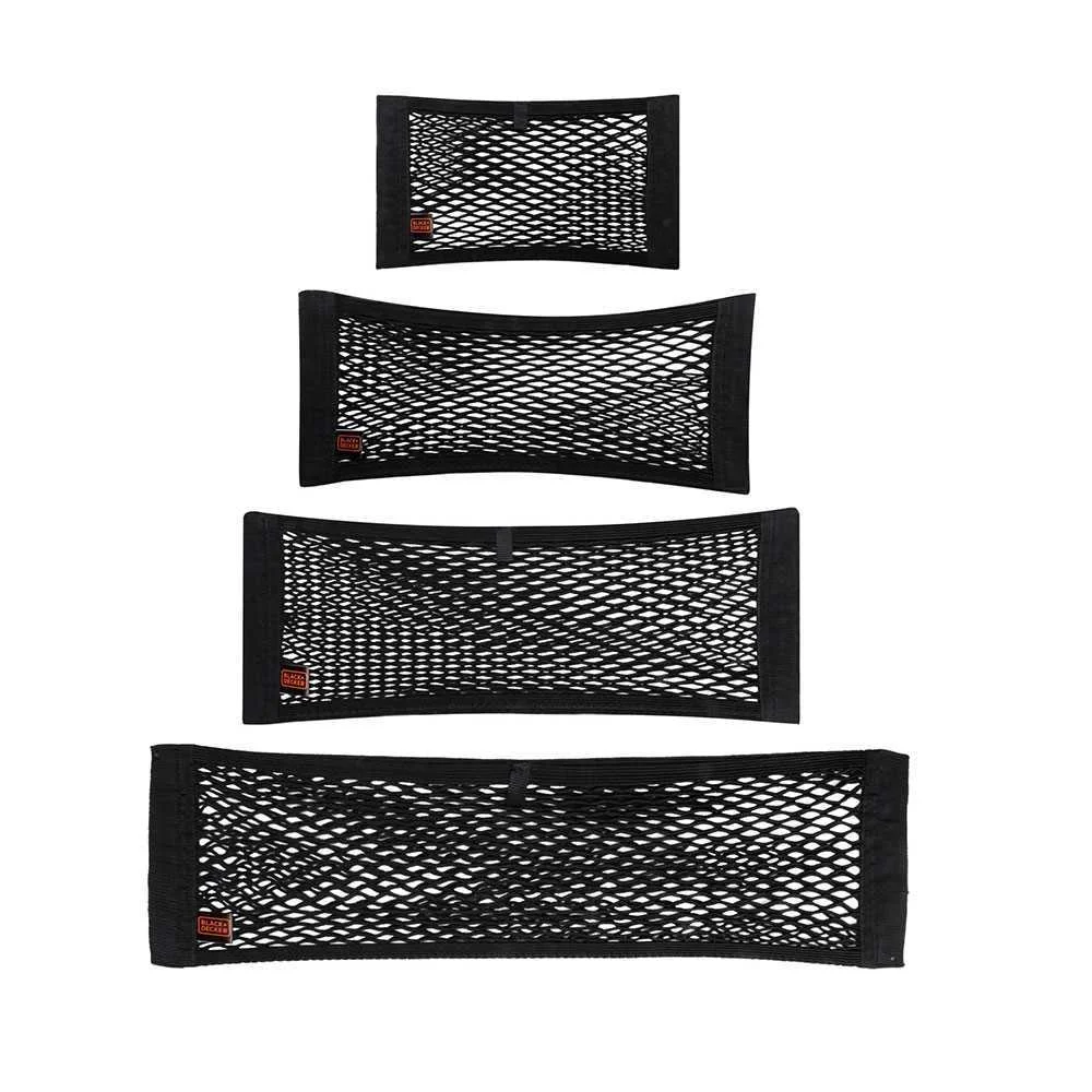 Rede Armazenamento P/ Automóvel 4pcs Black+Decker