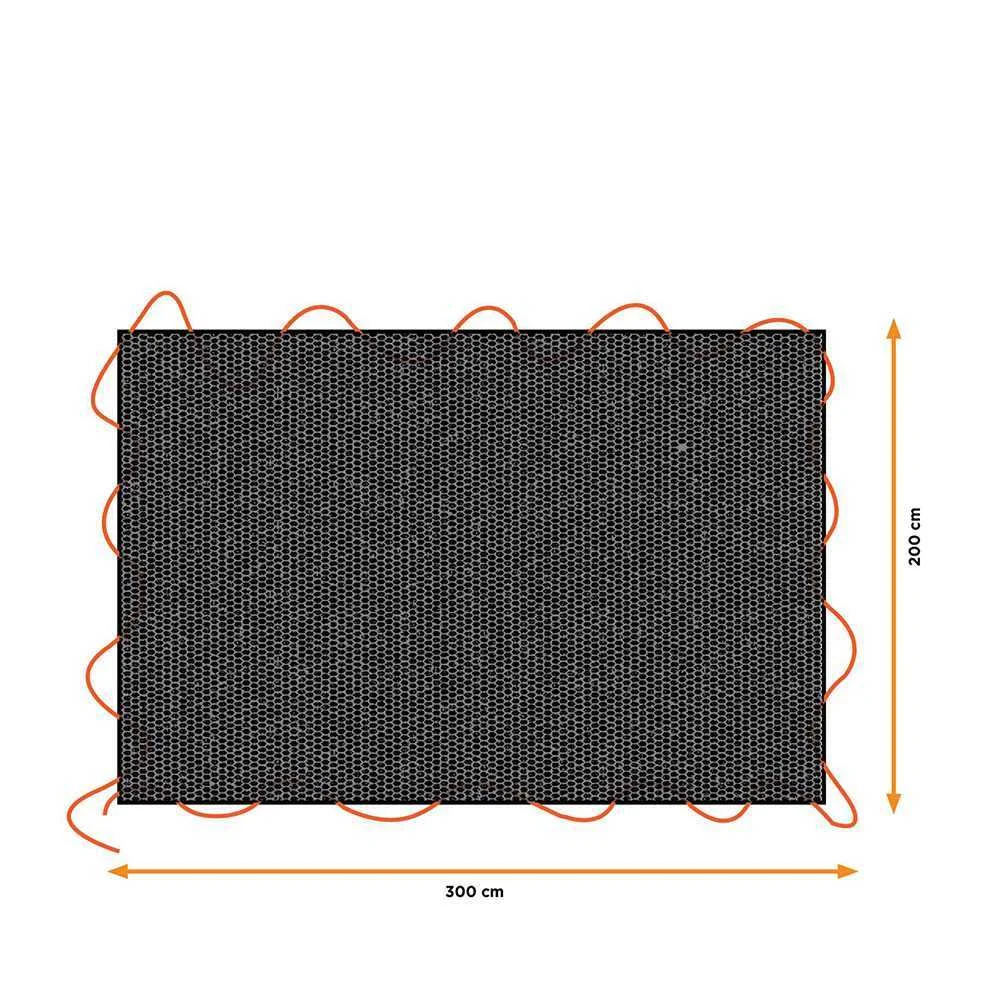 Lona Preta para Reboque, Medidas: 2x3m. Black & D.
