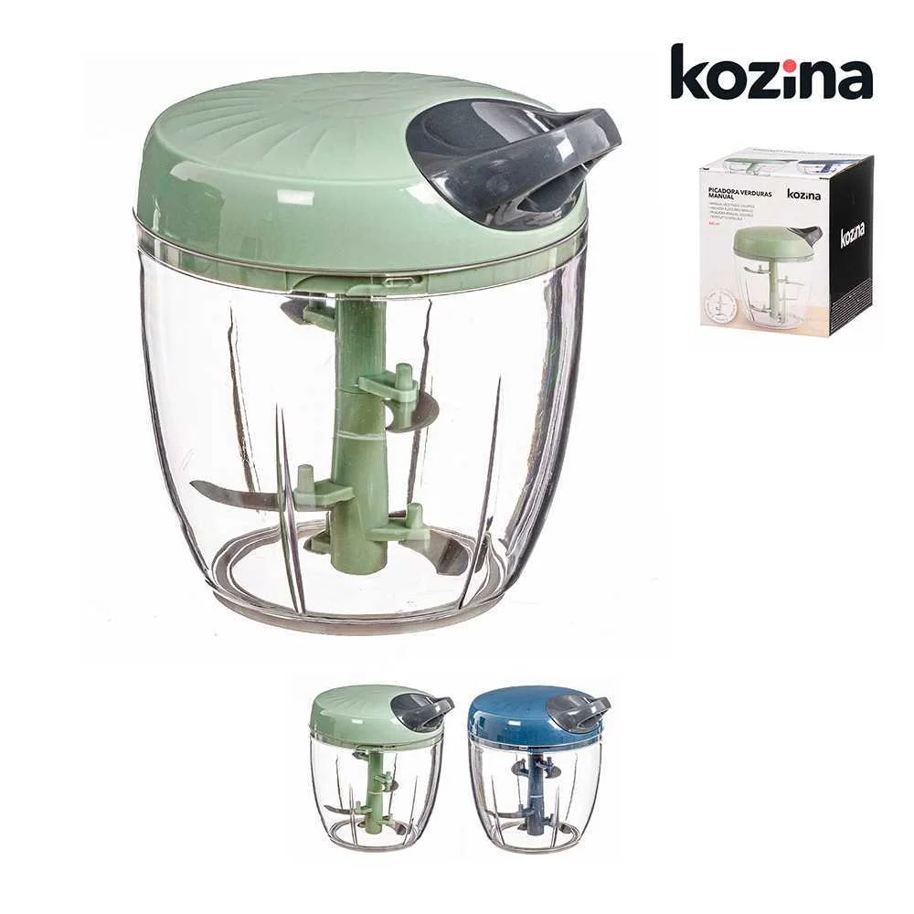 Picadora de Verduras Manual 2 Cores Sortidas Kozi.