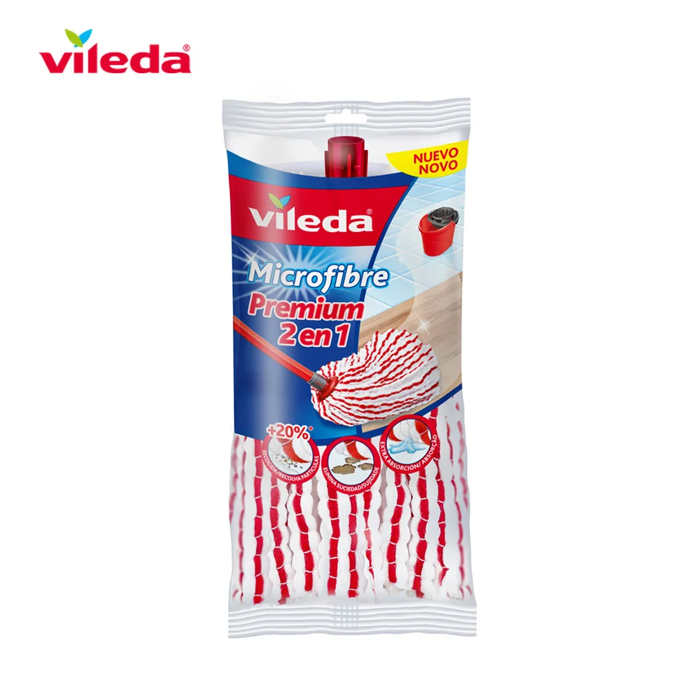 Vileda Esfregona de Microfibra 2 em 1 Premium