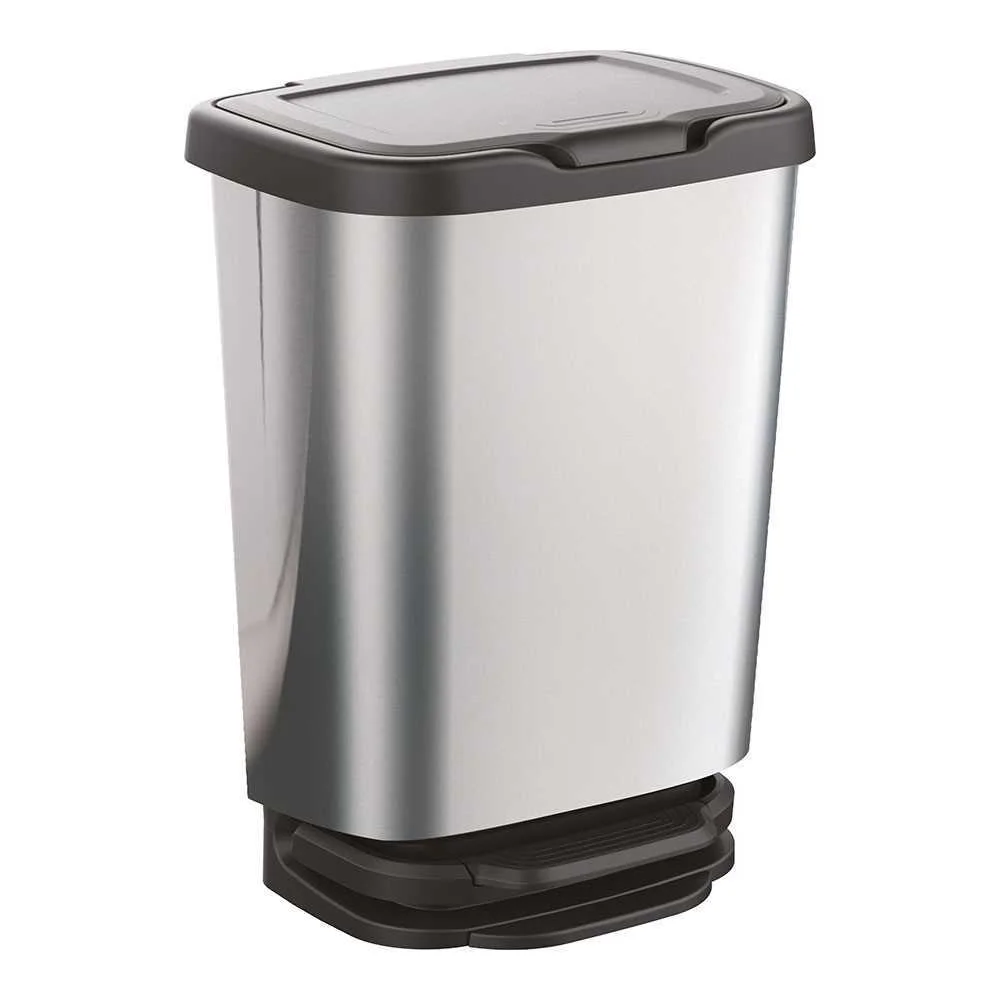 Balde com Pedal 20l 33,2x25,2x45,8 Cm Jive com Fe.