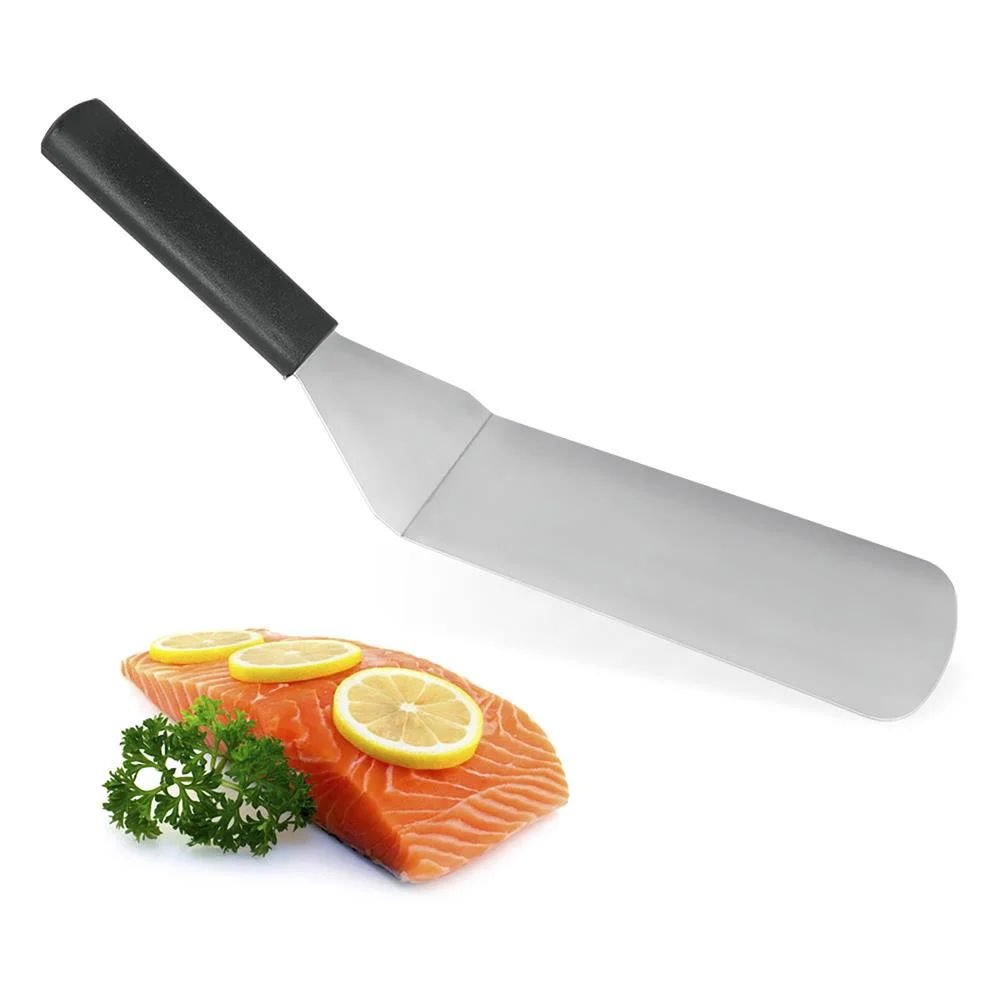 Espátula Comprida Lisa Plancha 35cm Metaltex
