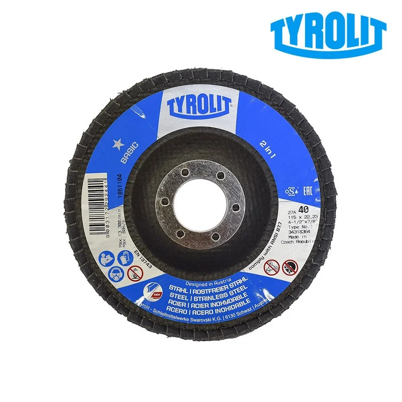 Disco de Lâminas 27cla 115x22,23 Za40q-B Tyrolit