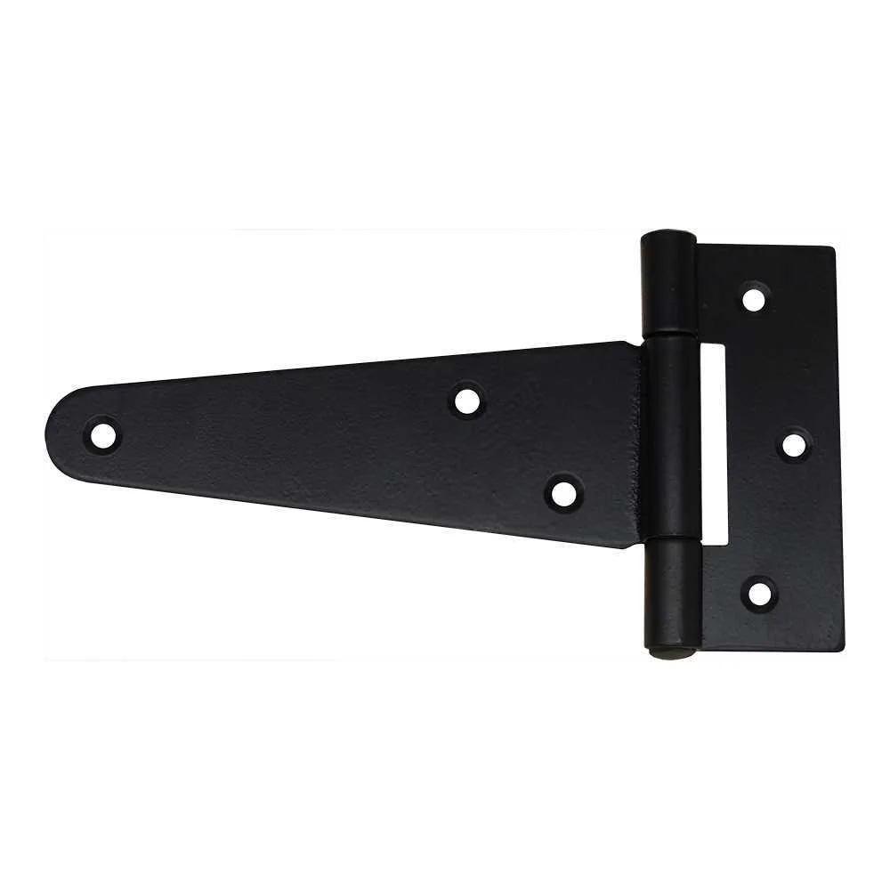 Dobradiça T 100x75mm Hº Preto Epoxy
