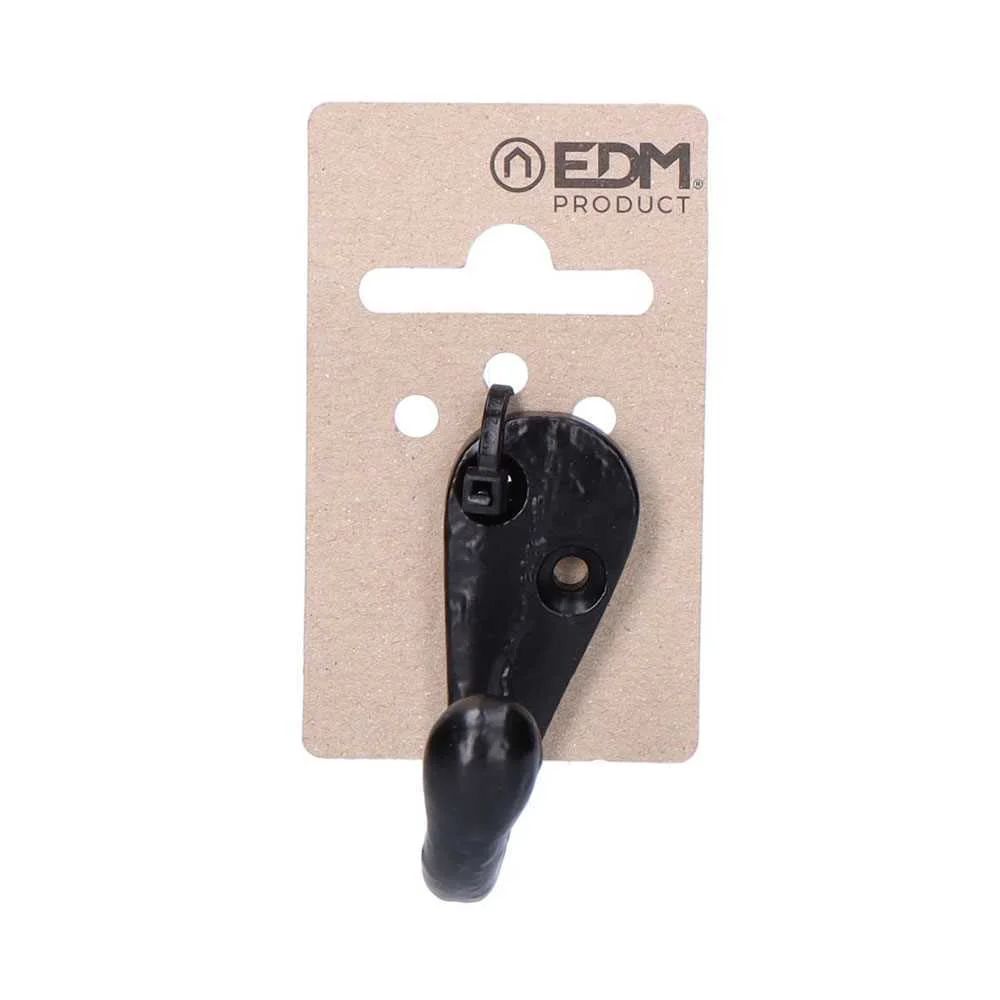 Suporte de Forjagem Preto Simples em Cartão de Su.