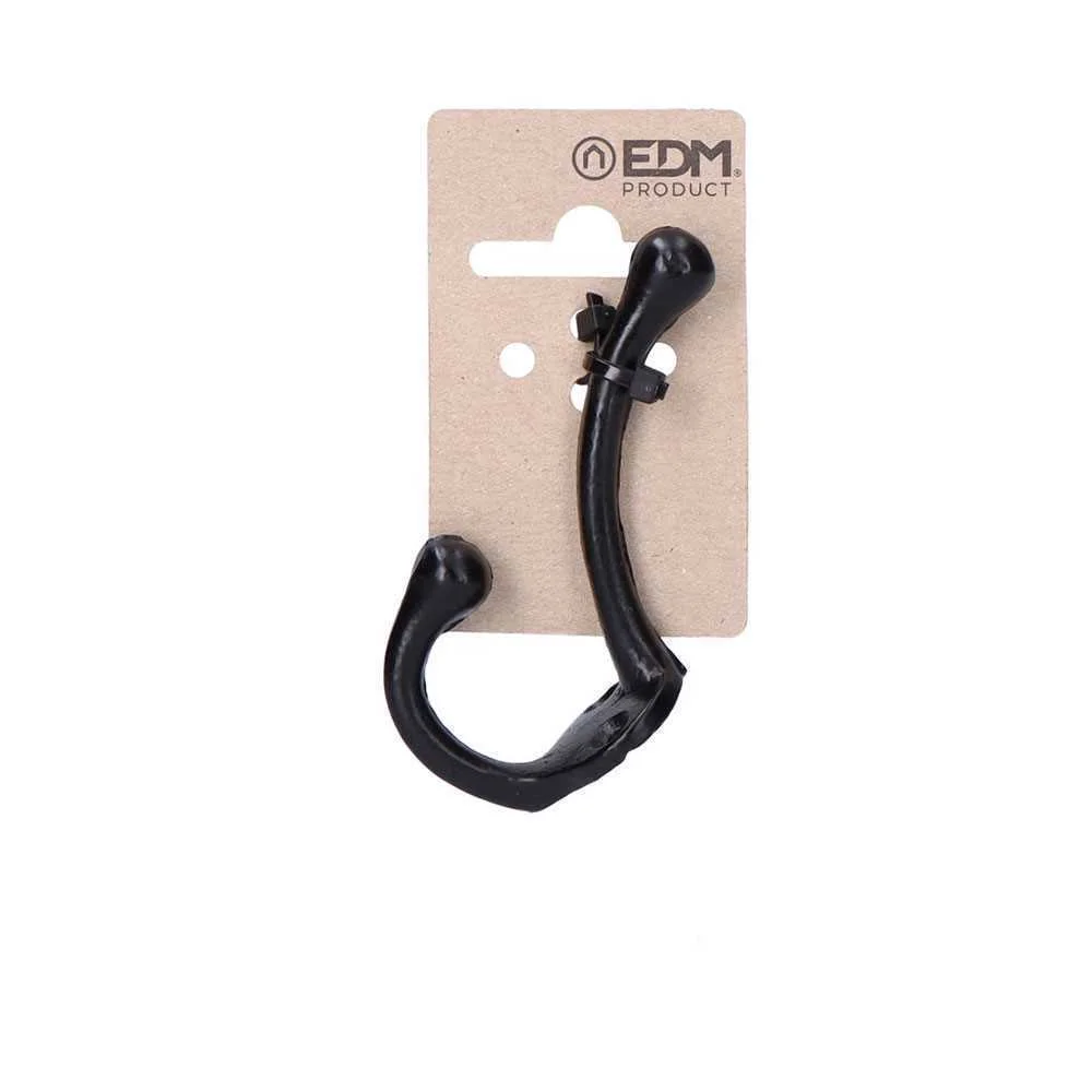 Gancho 75mm Hº Preto em Cartão de Suspensão