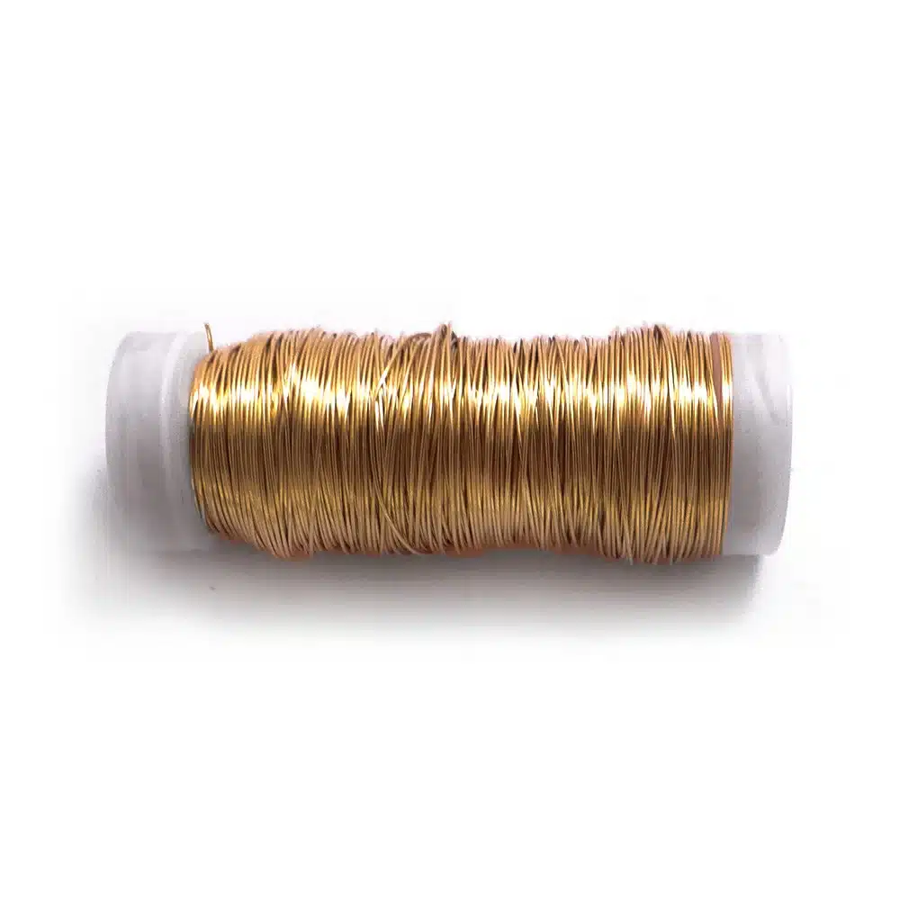 Arame Latão Bobina 0,40mm - 50gr