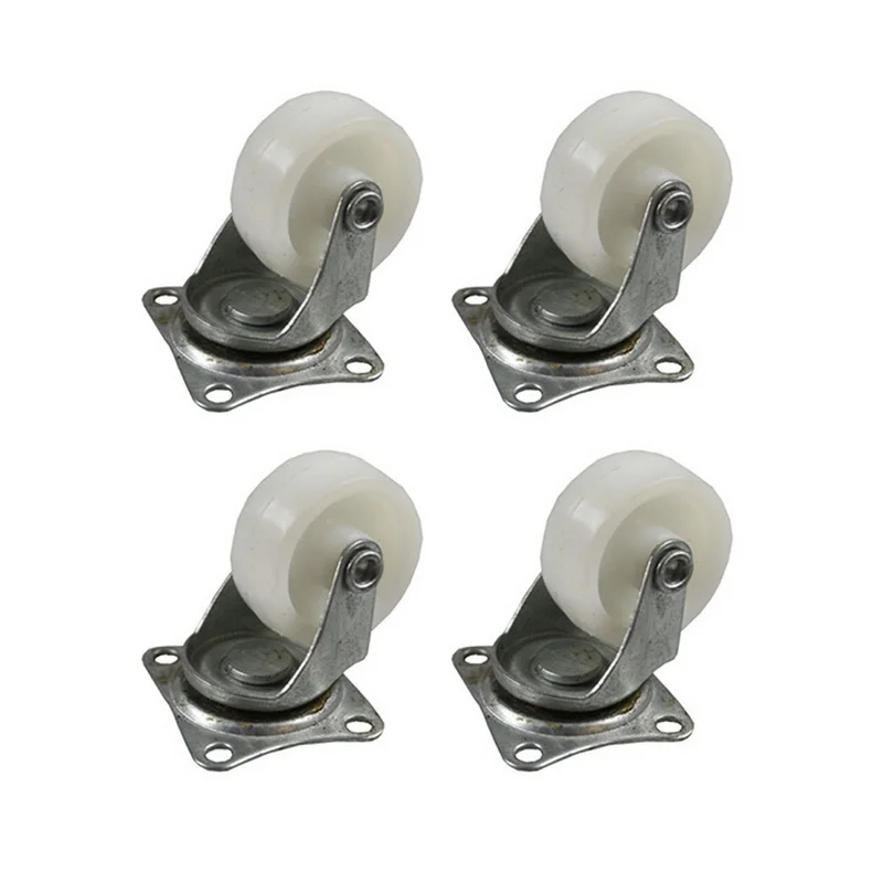Set 4 Rodas 50mm Brancas