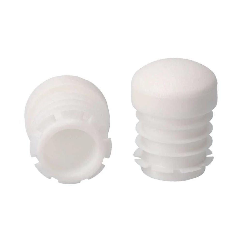 Topo de Borracha Redondo P/ Interior 30mm Branco