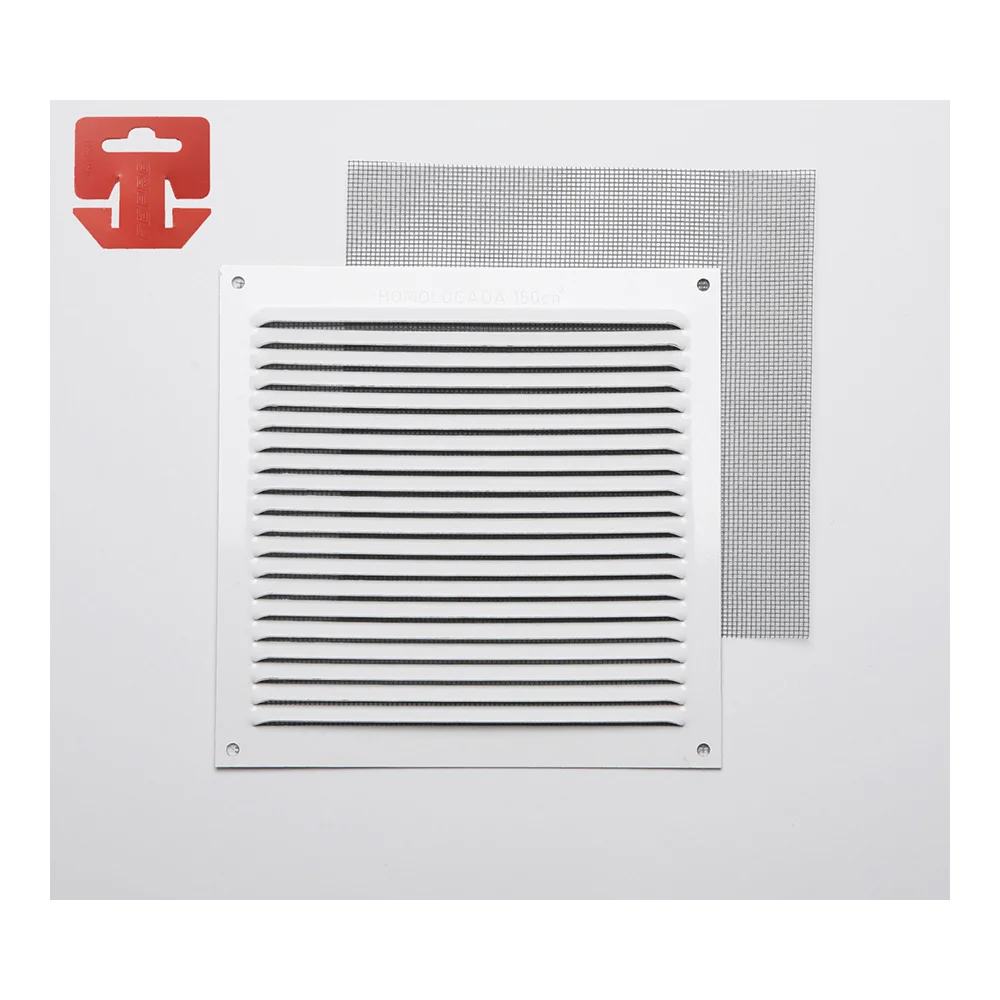 Grelha Anti-Mosquito Aluminio 0.6 Branco Laqueado