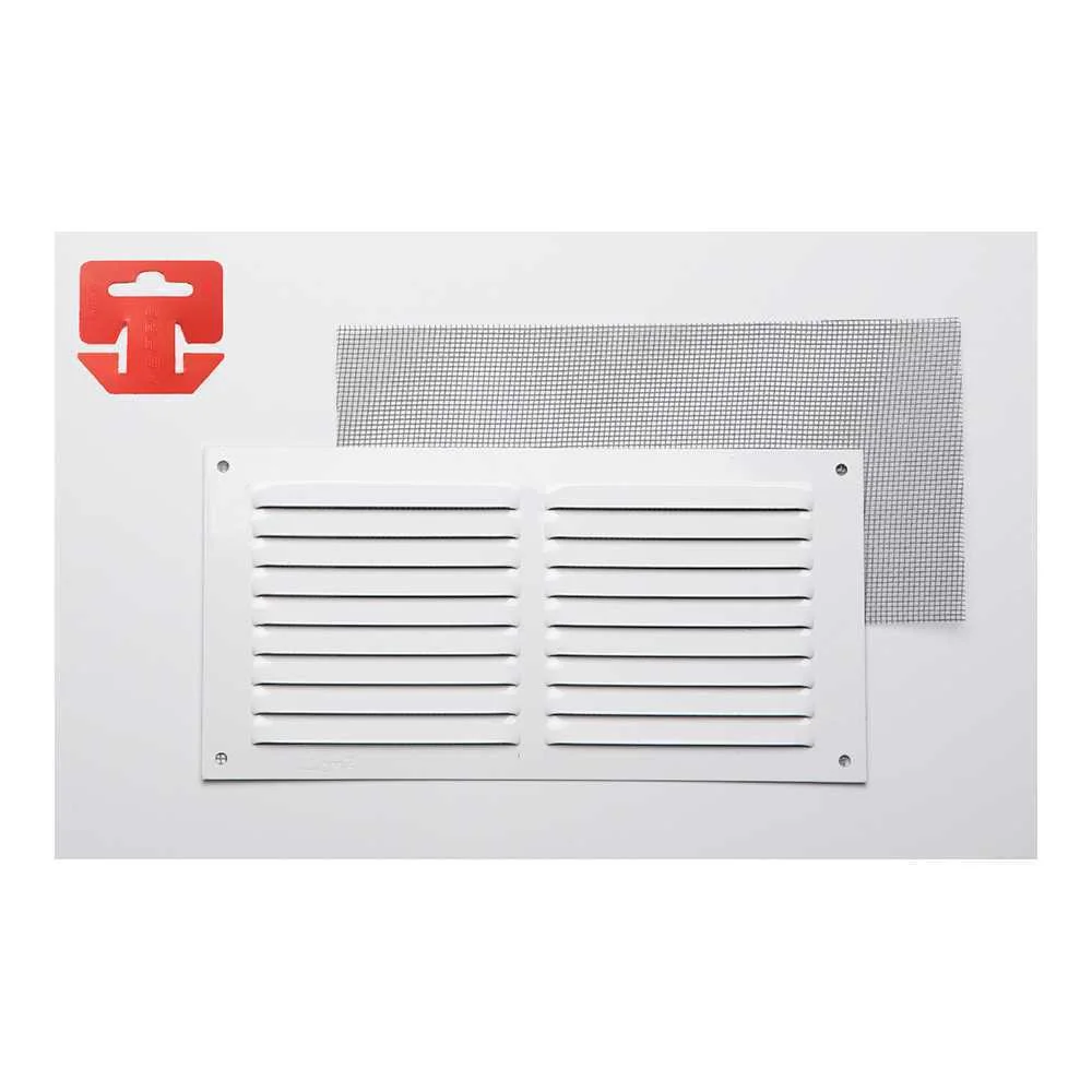Grelha Anti-Mosquito Aluminio 0.6 Branco Laqueado