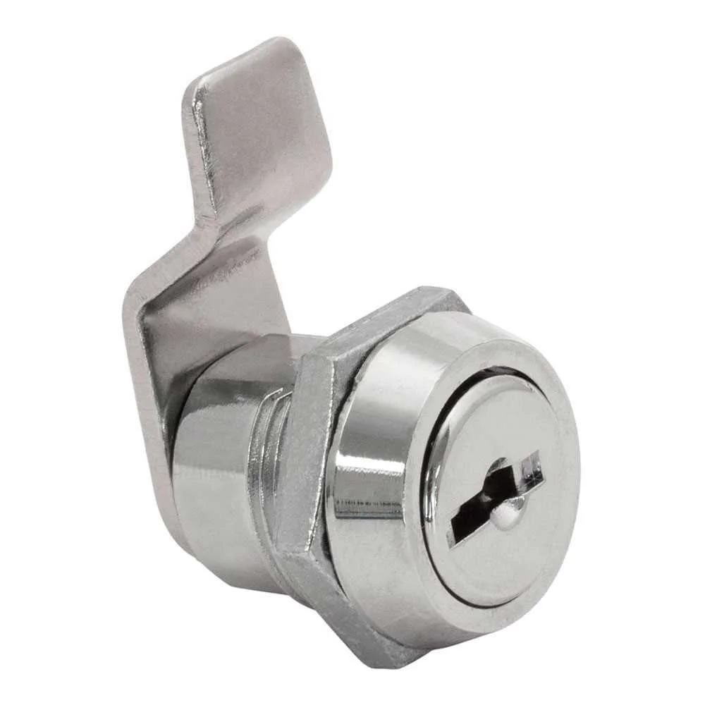 Fechadura 111 C. Níquel. Língua Curvada de 30mm. .