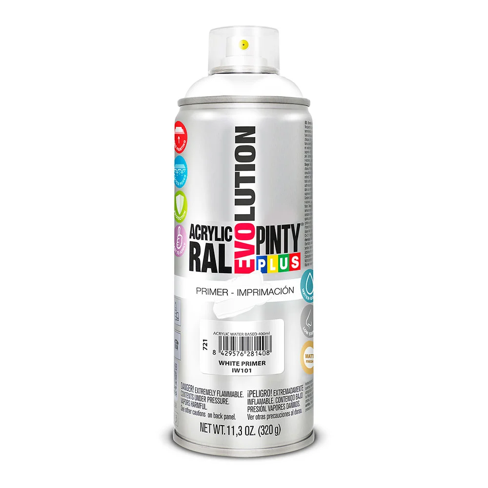 Spray Pintyplus Base de Água Branco 520cc