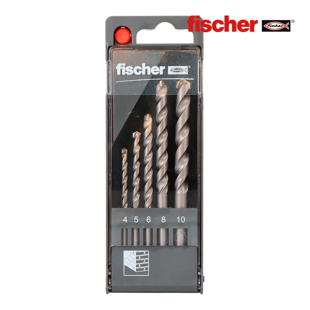 Broca para Pedra D-S Set 4-10mm - 5 Unidades