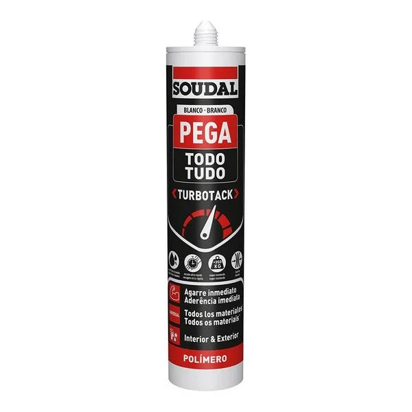 Cola Tudo Turbotack Branco 290ml Soudal