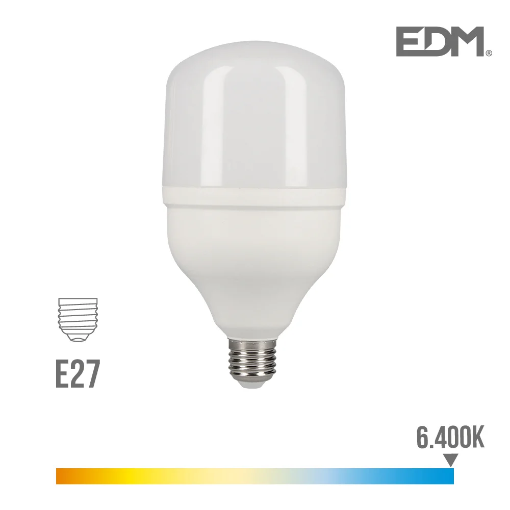 Lâmpada Industrial LED E27 20w 1700 Lm 6400k