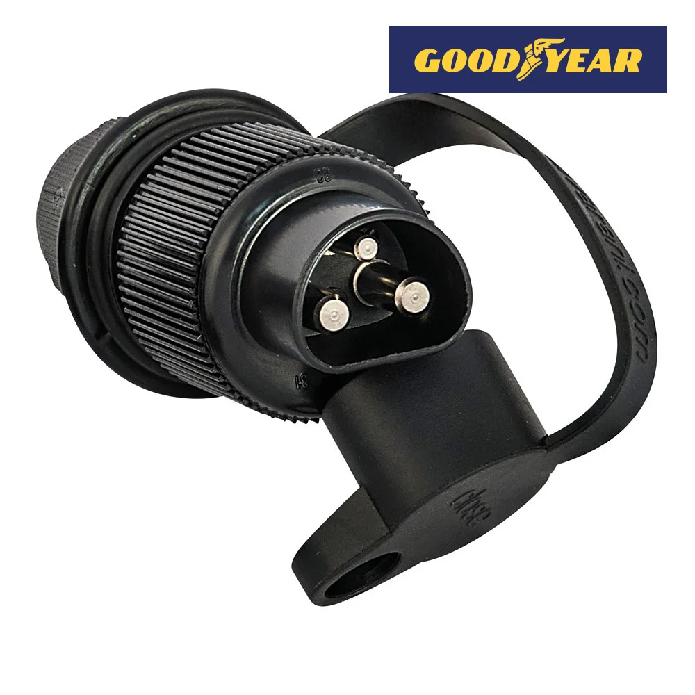 Conector Macho 3 Pinos Blister Goodyear