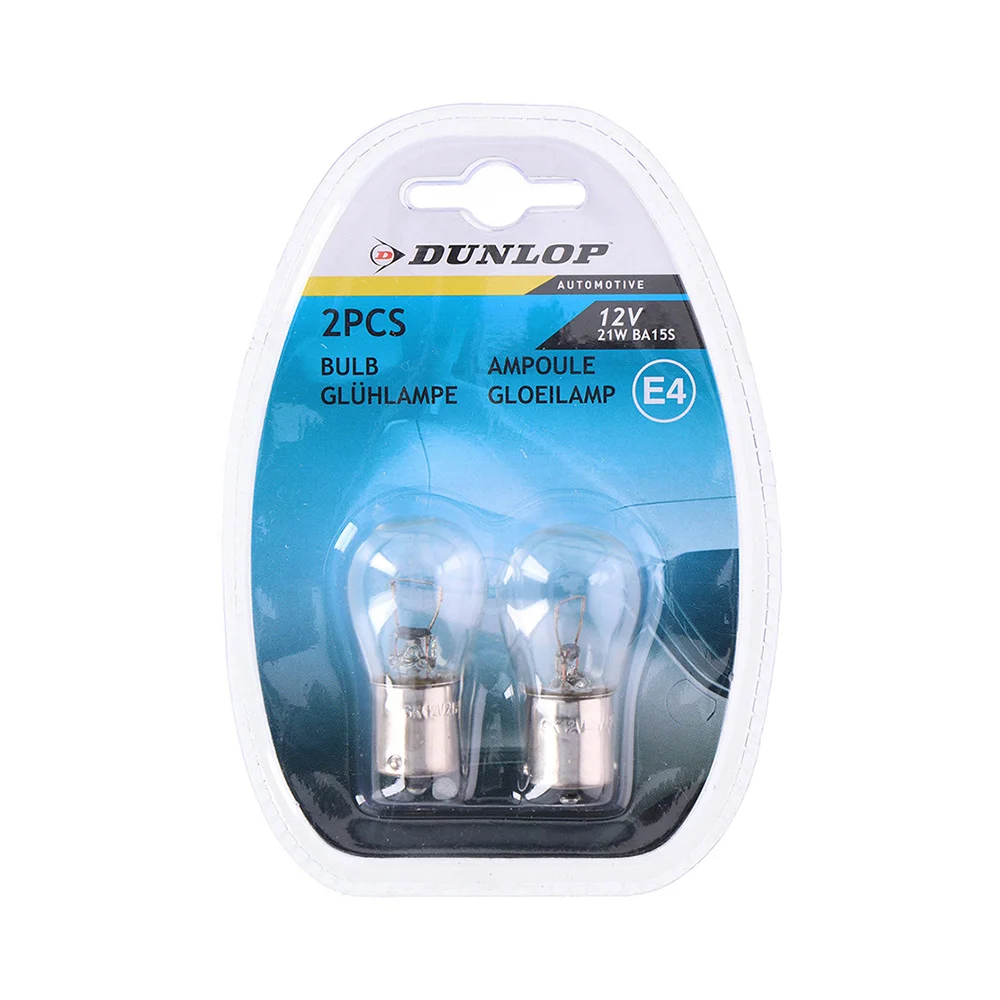 Pacote de 2 Lâmpadas 12v 21w Carro Suplentes Dunlo