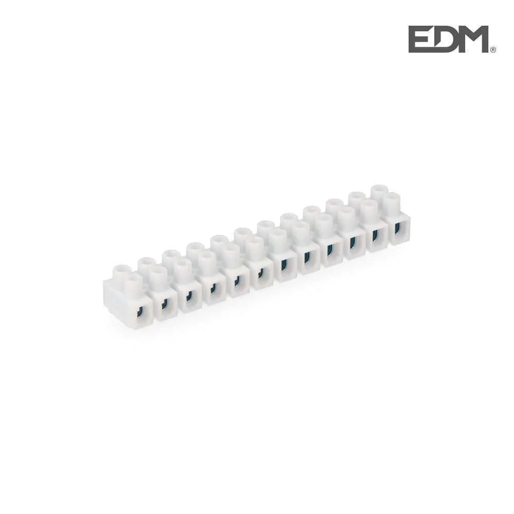 Regua de Junção de 2,5mm a 4mm Branca Edm Embalada