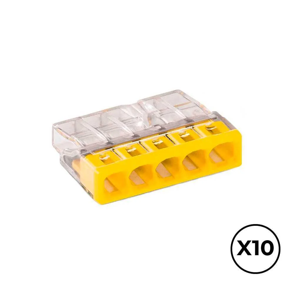 Conector Rapido 5 Condutores Rigidos Maximo 2.