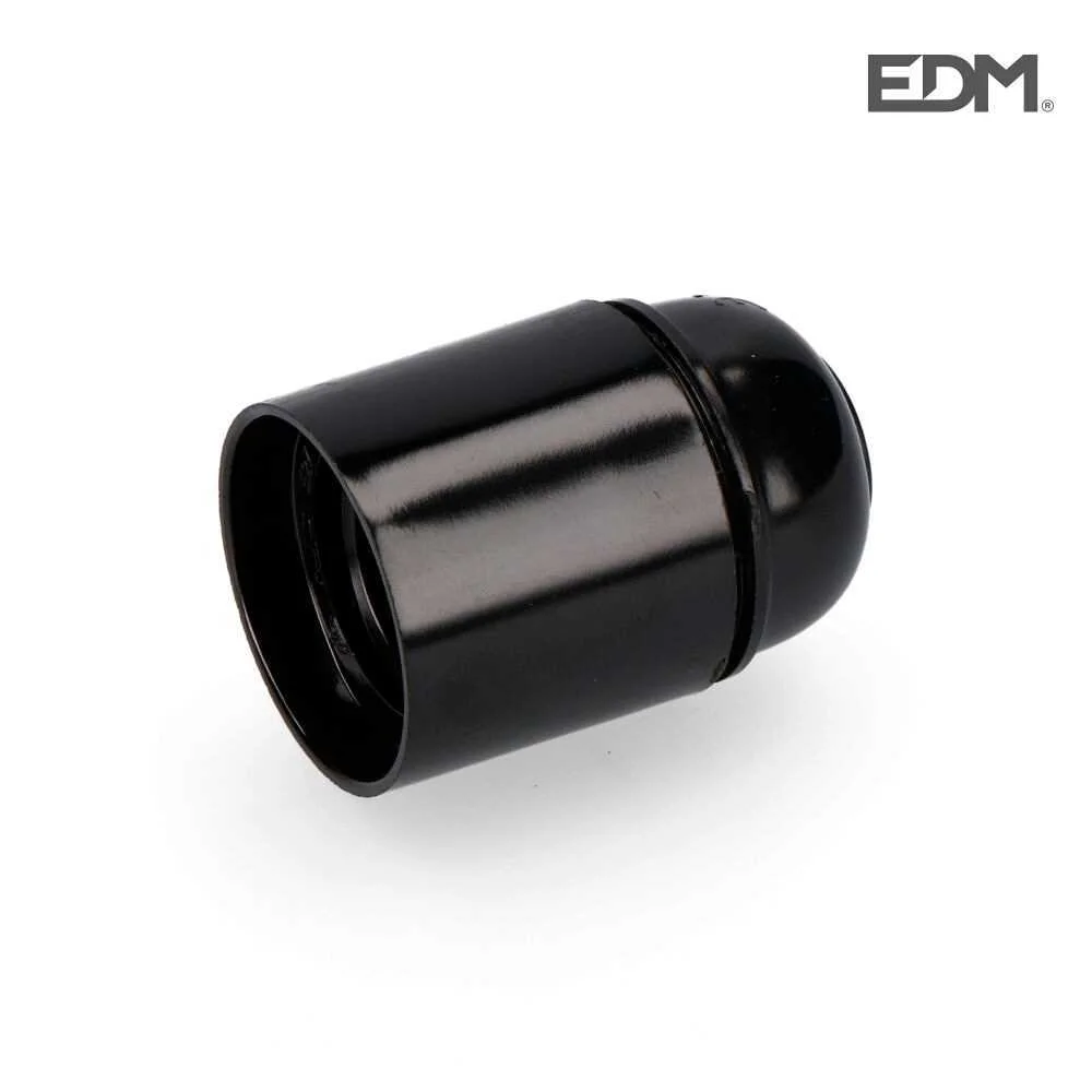 Casquilho E27 Preto