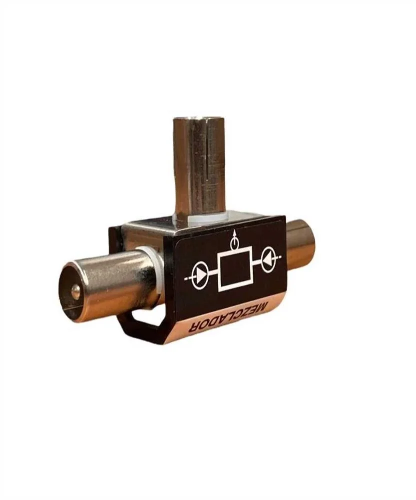 Combinador/Splitter 2vias 2 Femeas 1macho Modelo .