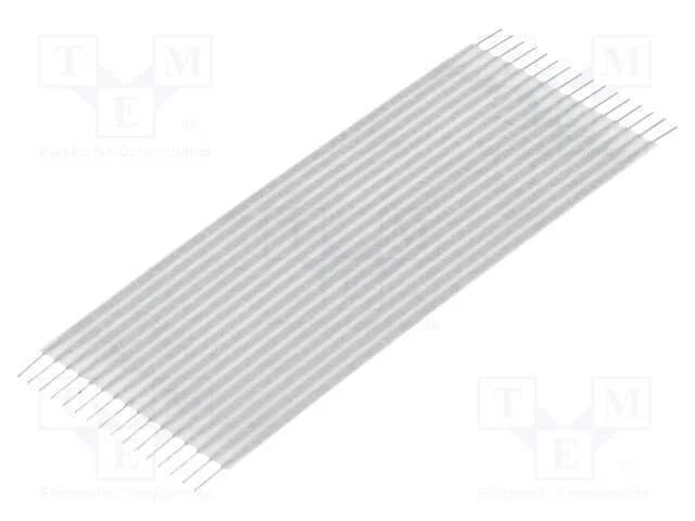 Conector: Jumper Flexível, Raster Fita: 1,27mm, L.
