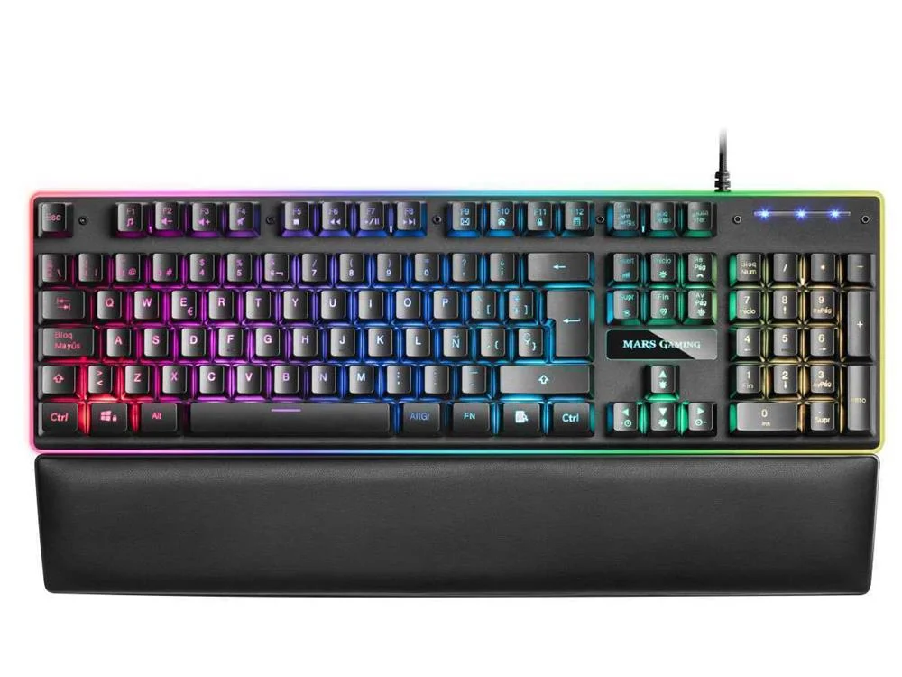 Mars Gaming Mk320es Teclado Usb Qwerty Espanhol P.