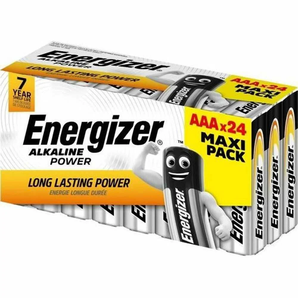 Pilha Alcalina AAA 435839 Energizer Pack 24