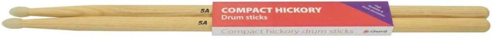 Conjunto de 2 Baquetas para Bateria - 5a - Nylon