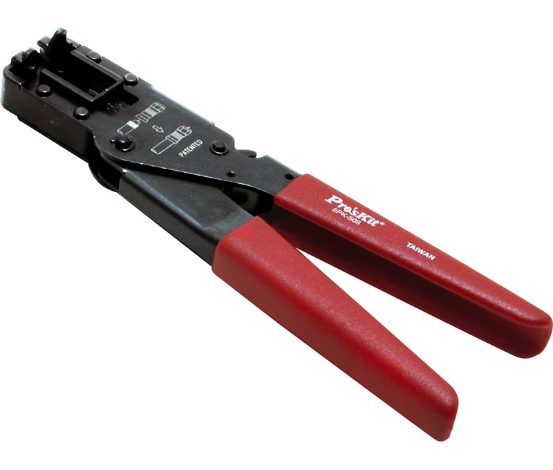 Alicate Cravar de Compressão P Conectores Coaxiais
