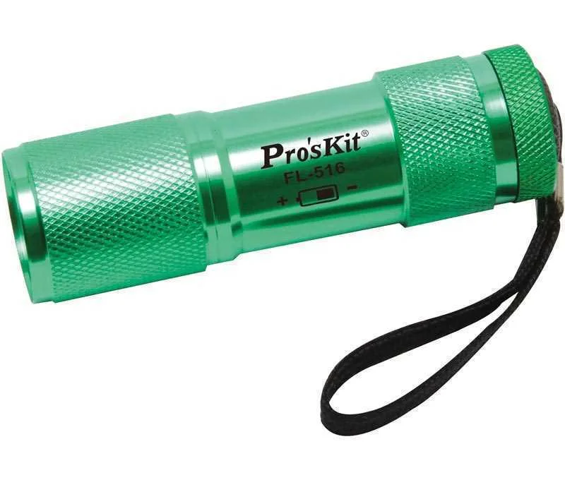 Lanterna de Aluminio com 9 LED de Alto Brilho