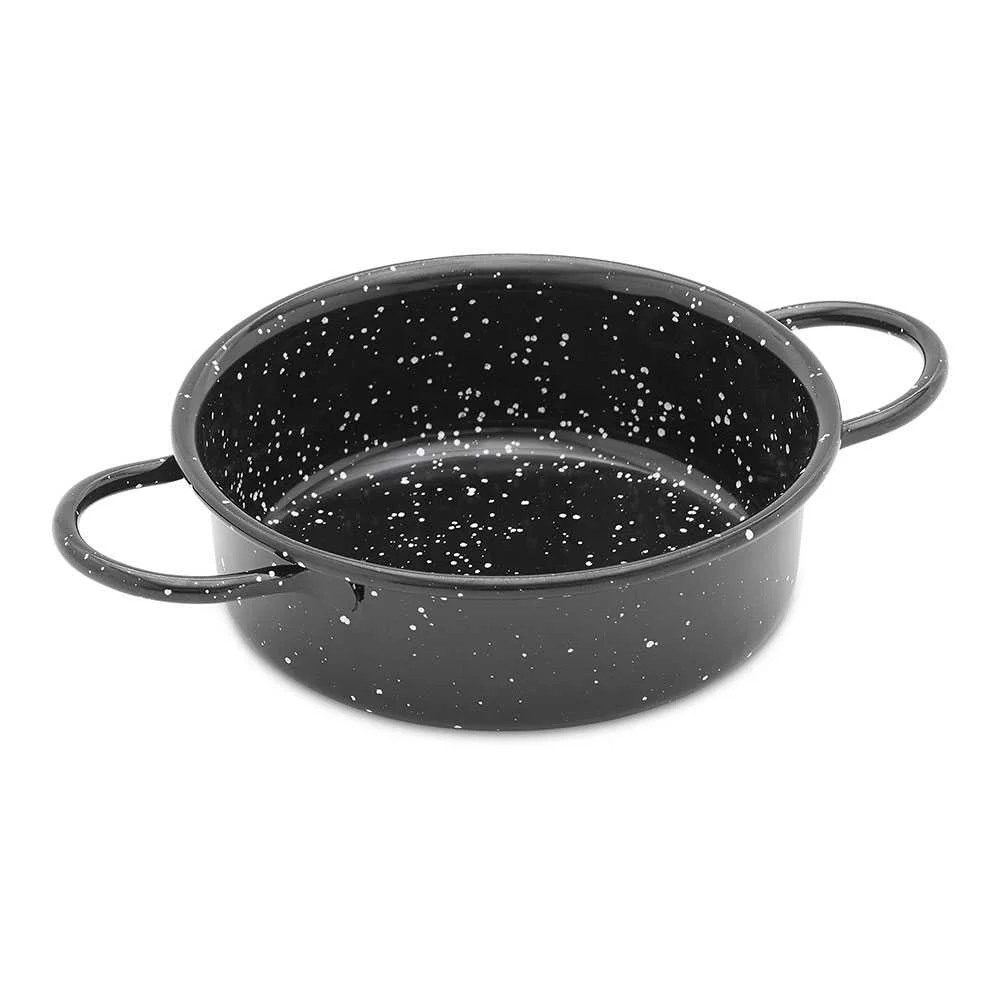 Travessa com Pegas Esmaltada Ø12cm Vaello
