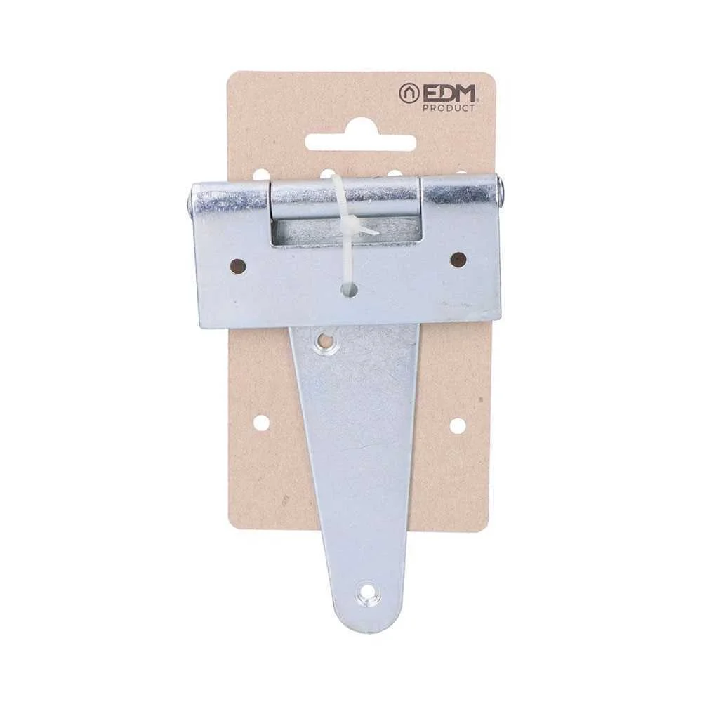 Blíster Dobradiça T 100x75 Hº Zinco em Cartão Par.