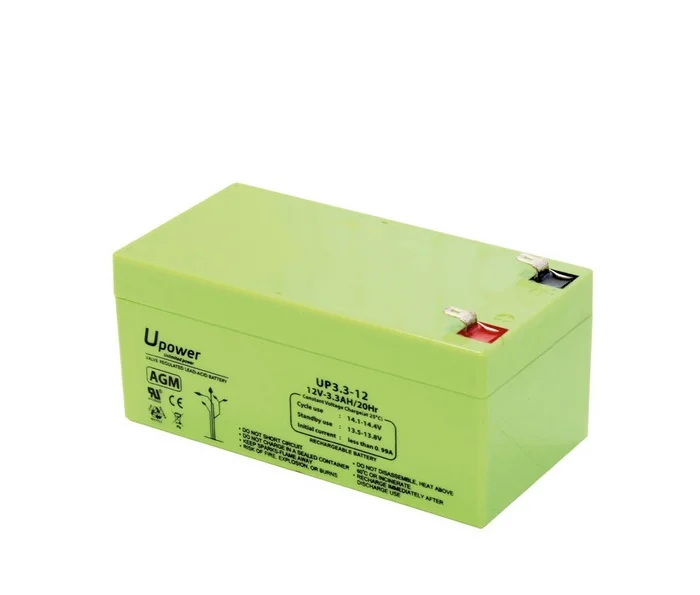 Bateria de Chumbo 12,0v/3,3ah (134,0x67,0x60,0mm)