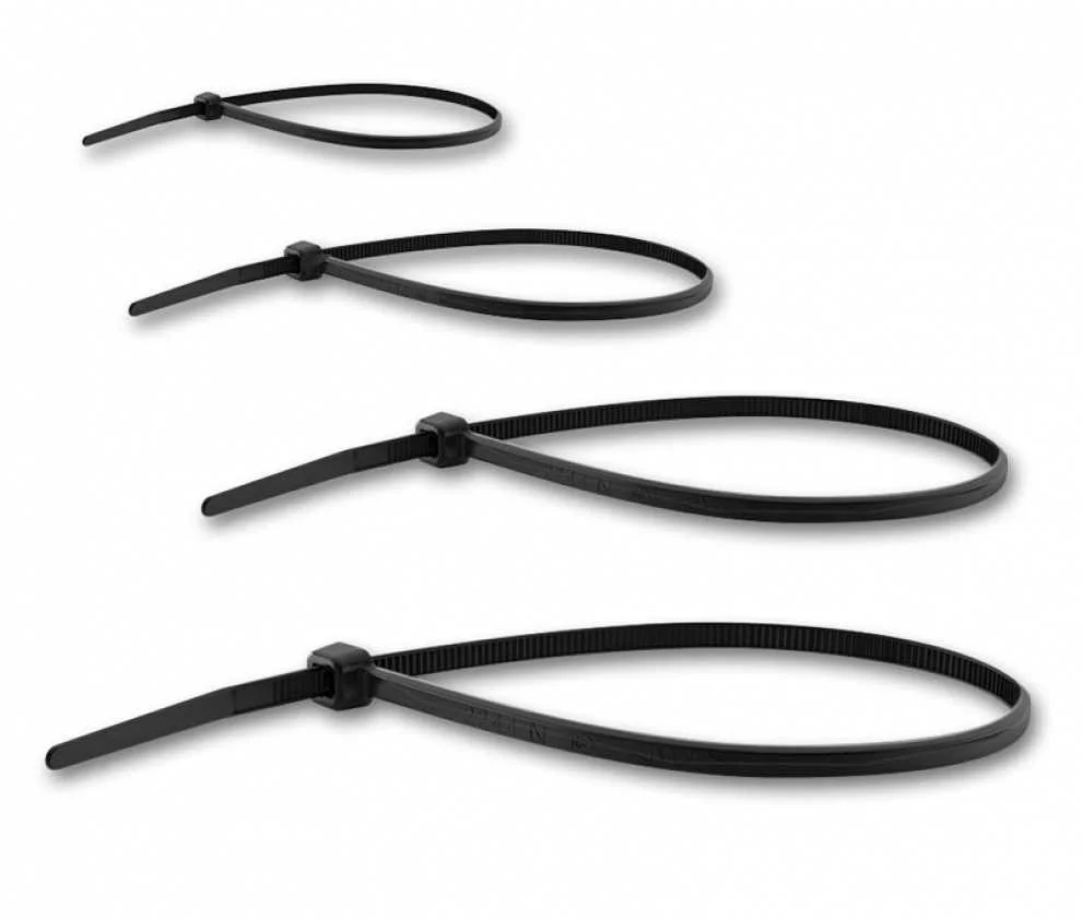 Abraçadeira Preta 350,0x7,2mm Diâmetro 80,0mm