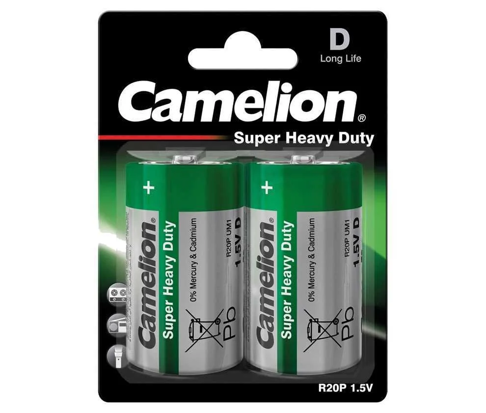 Bateria Salina Camelion Rc20/Mono D