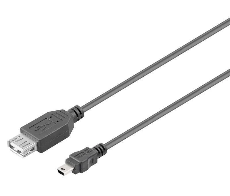 Ligação Usb-A 20 Fêmea - Mini Usb Macho
