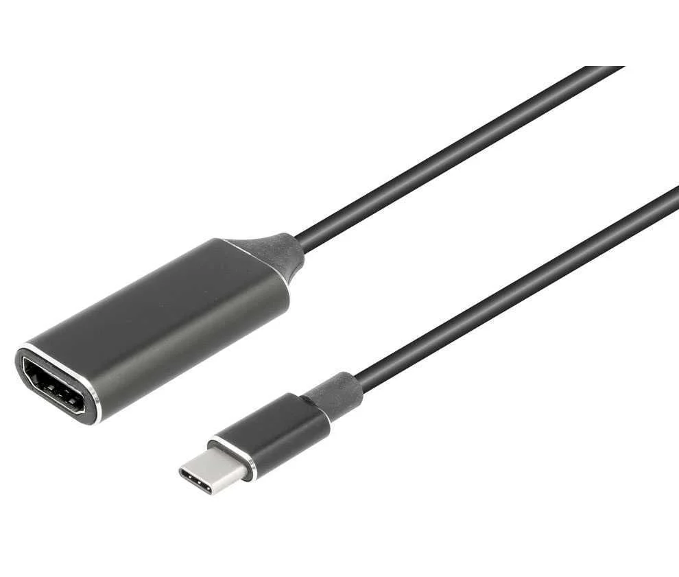 Usb C 31 Macho para Hdmi Fêmea 4k a 30hz