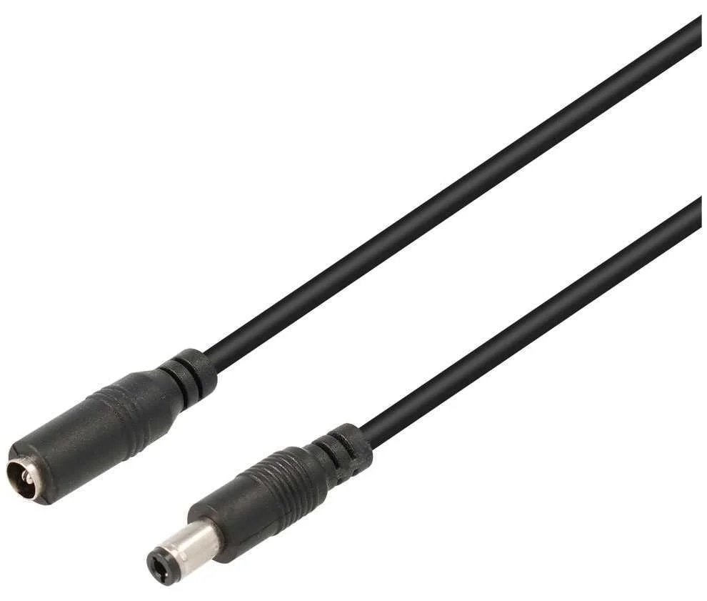 Ligação Jack Oca 5,5x2,5mm Macho - Fêmea 10,0m