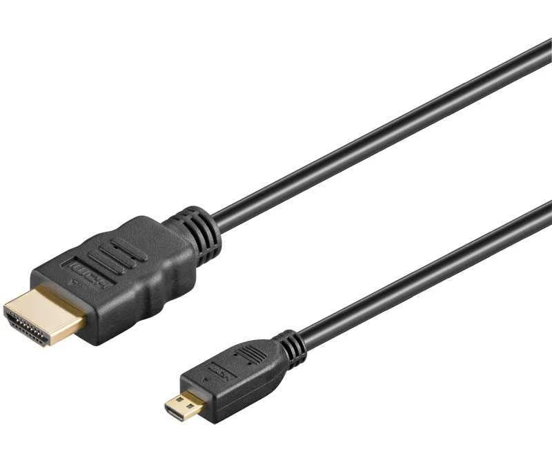 Conexão Hdmi Macho e Micro Hdmi Macho Hi-Speed