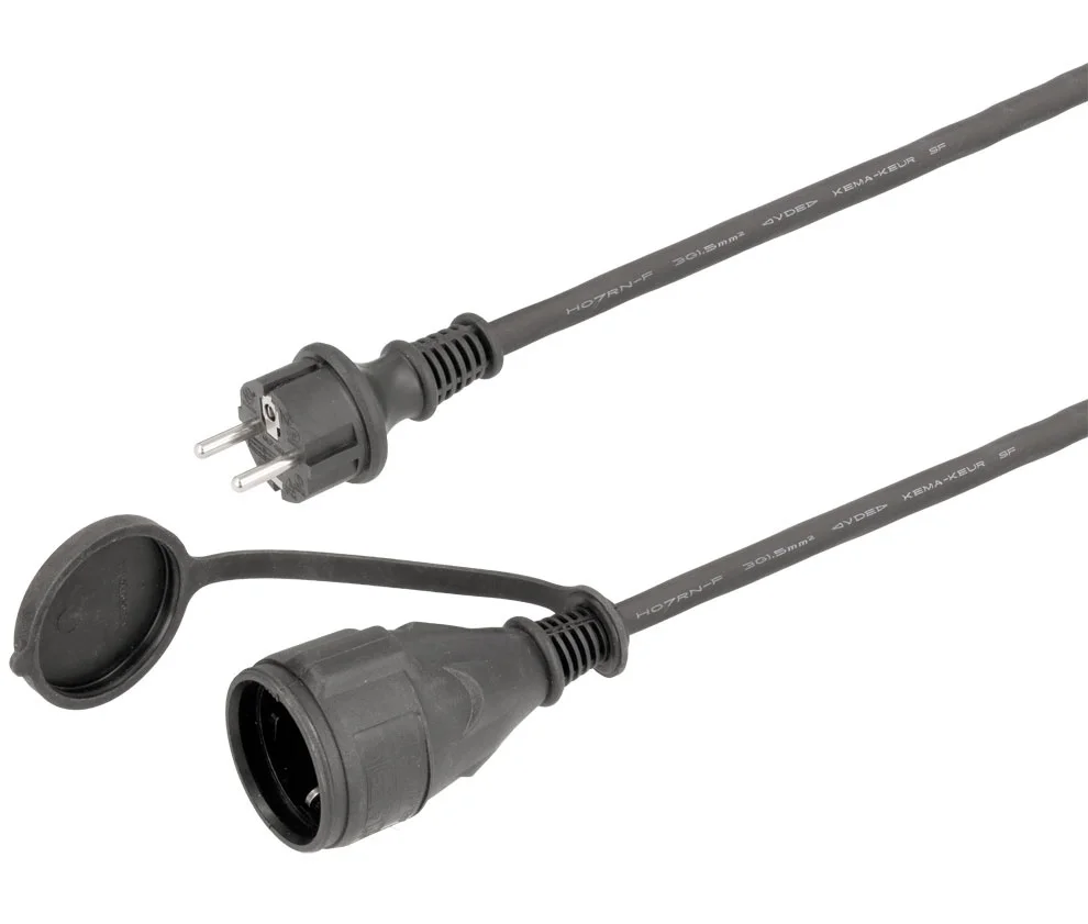 Rede de Extensão para Exterior Ip44 Schuko M/F Ho7