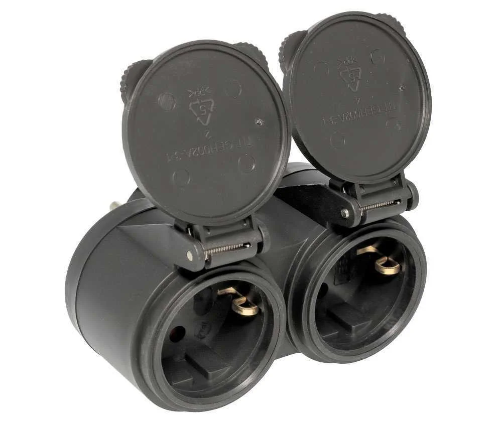 Adaptador de Rede Mel238 1e:2s + Switch, Ip44 Exte