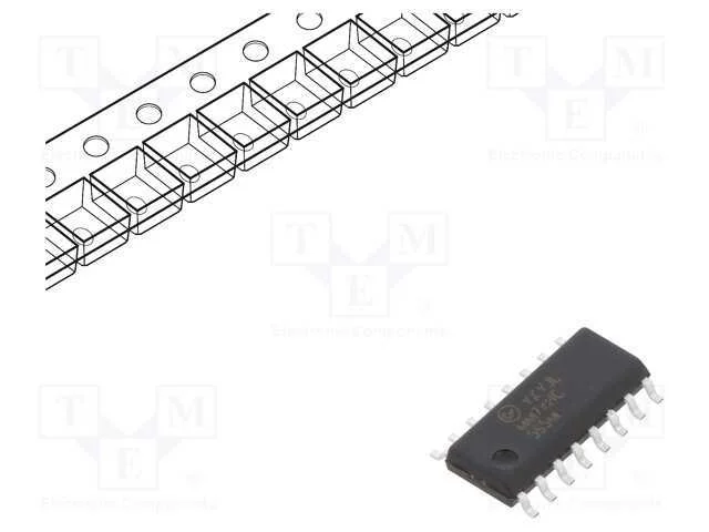Ic: Digital, Registo de Deslocamento, Ch: 8, Smd,.