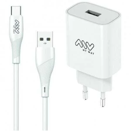 Carregador de Parede Myway Mywepak0002/ 1xusb + C.